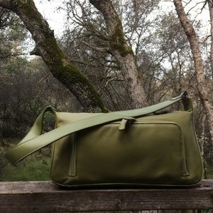 Worthington leather purse lovely green - NEW